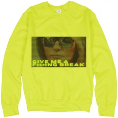 Unisex Neon Crewneck Sweatshirt