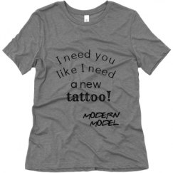 Ladies Relaxed Fit Super Soft Triblend Tee