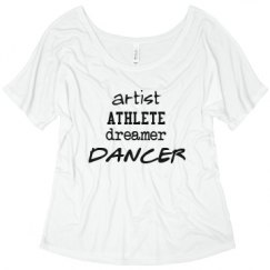 Ladies Flowy Slouchy Tee