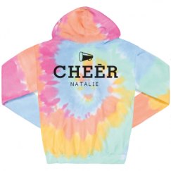Unisex Tie-Dye Fleece Hoodie