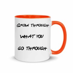 11oz Ceramic Mug with Color Inside