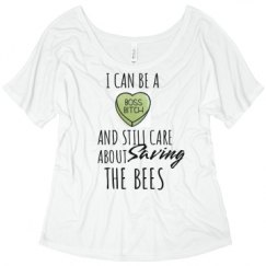 Ladies Flowy Slouchy Tee