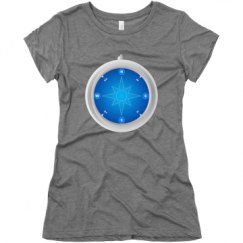 Ladies Slim Fit Super Soft Triblend Tee
