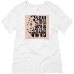 Ladies Relaxed Fit Tee