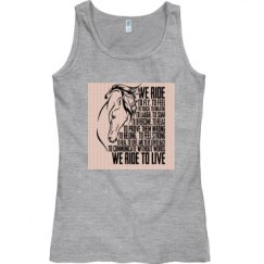 Ladies Semi-Fitted Tank