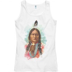 Hunkpapa Sioux Chief: Sitting Bull Tank Top