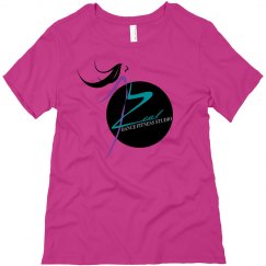 Bella Pink Short Sleeve Shirt with Zeal Logo