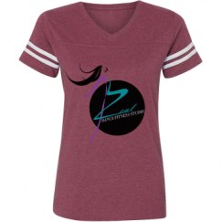 Ladies Relaxed Fit Vintage Sports Tee