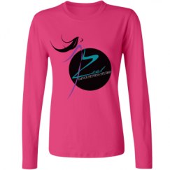 Ladies Relaxed Fit Basic Long Sleeve Tee