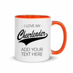 11oz Ceramic Mug with Color Inside