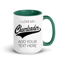 15oz Ceramic Mug with Color Inside