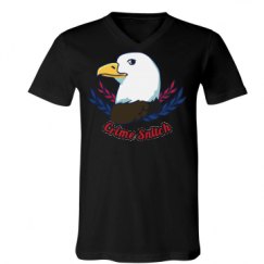 Unisex V-Neck Jersey Tee