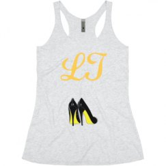 Ladies Slim Fit Super Soft Racerback Triblend Tank