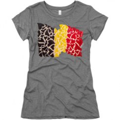 Ladies Slim Fit Super Soft Triblend Tee