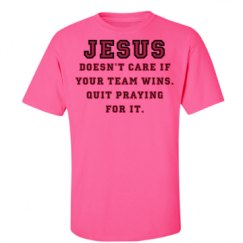 Unisex Ultra Cotton Safety Neon Crewneck Tee