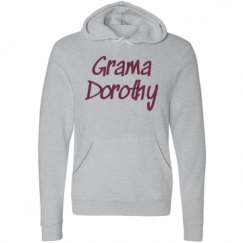 Unisex Fleece Pullover Midweight Hoodie