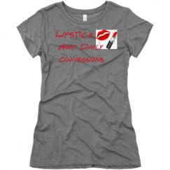 Ladies Slim Fit Super Soft Triblend Tee