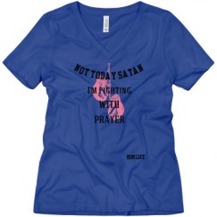 Ladies Relaxed Fit V-Neck Tee