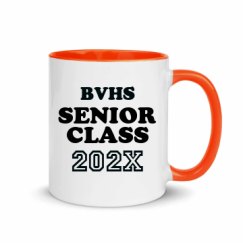 11oz Ceramic Mug with Color Inside