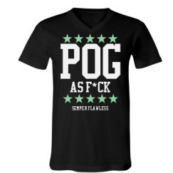 Unisex V-Neck Jersey Tee