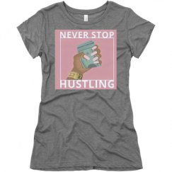 Ladies Slim Fit Super Soft Triblend Tee