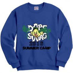 Unisex Film and Foil Crewneck Sweatshirt