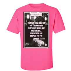 Unisex Ultra Cotton Safety Neon Crewneck Tee