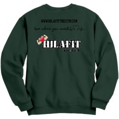 Unisex Film and Foil Crewneck Sweatshirt