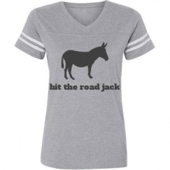 Ladies Relaxed Fit Vintage Sports Tee