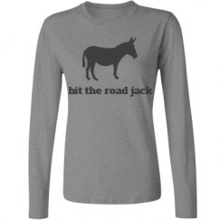 Ladies Relaxed Fit Basic Long Sleeve Tee