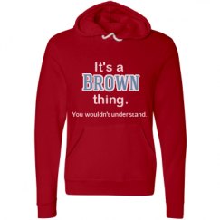 Unisex Fleece Pullover Midweight Hoodie