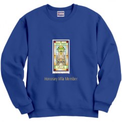 Unisex Film and Foil Crewneck Sweatshirt