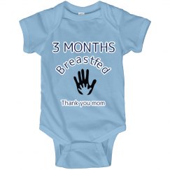 3 Months Breastfed
