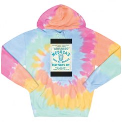 Unisex Tie-Dye Fleece Hoodie