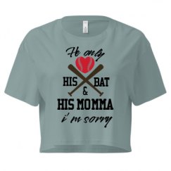 Ladies Festival Cali Crop Top Tee