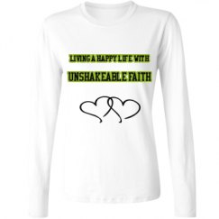 Ladies Relaxed Fit Basic Long Sleeve Tee