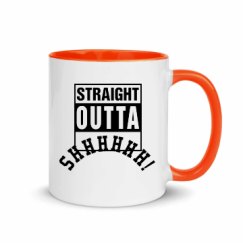 11oz Ceramic Mug with Color Inside