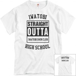 Iwatobi swim club men's T-shirt