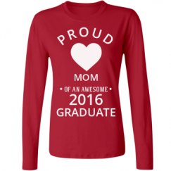 Ladies Relaxed Fit Basic Long Sleeve Tee