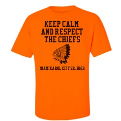 Unisex Ultra Cotton Safety Neon Crewneck Tee