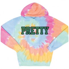 Unisex Tie-Dye Fleece Hoodie