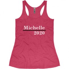 Ladies Slim Fit Super Soft Racerback Triblend Tank