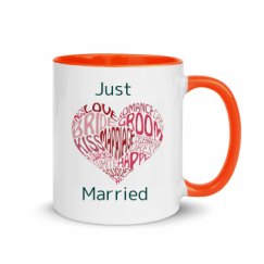 11oz Ceramic Mug with Color Inside