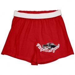 Slim Fit Cheer Shorts