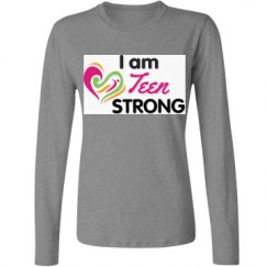 Ladies Relaxed Fit Basic Long Sleeve Tee