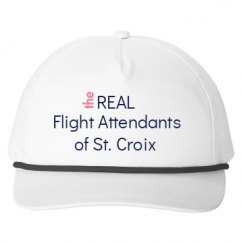 Snapback Five-Panel Rope Hat