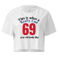 Ladies Festival Cali Crop Top Tee