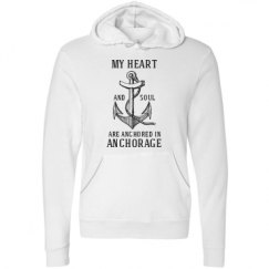 Unisex Fleece Pullover Midweight Hoodie