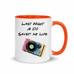 11oz Ceramic Mug with Color Inside