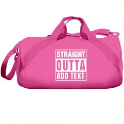 Straight outta Barrel duffel bag